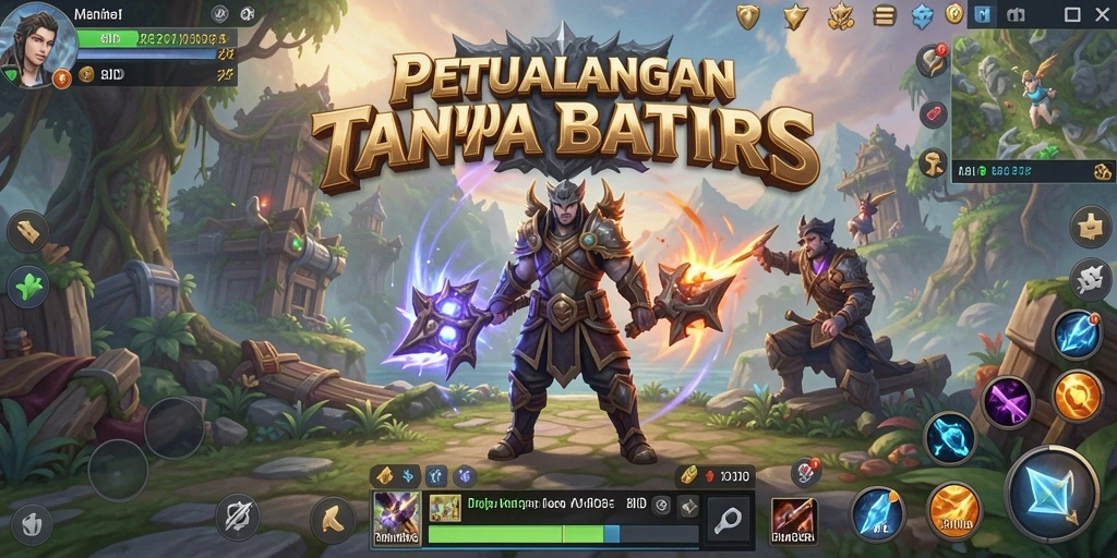 Tampilan gameplay <strong>8ID</strong> yang seru di dunia MMORPG.