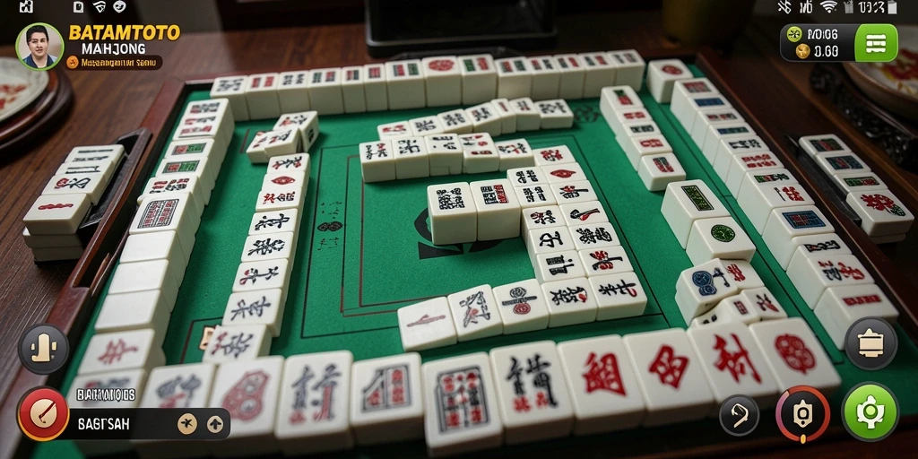 Tampilan gameplay menarik di BATAMTOTO dengan berbagai tingkat kesulitan Mahjong.
