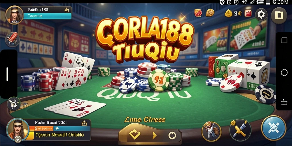 Gameplay QiuQiu yang mendebarkan di CORLA188.