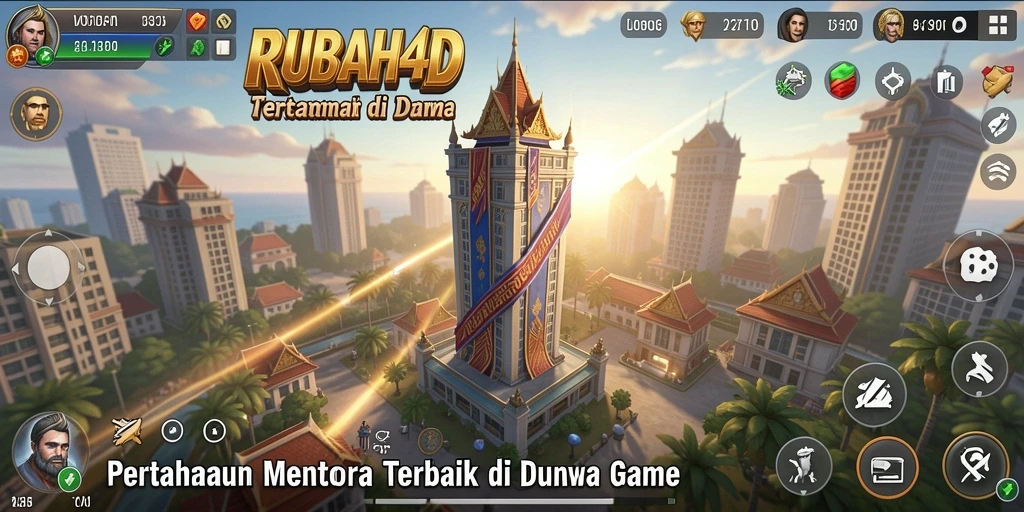 Gameplay RUBAH4D yang mendebarkan dengan berbagai strategi menara.