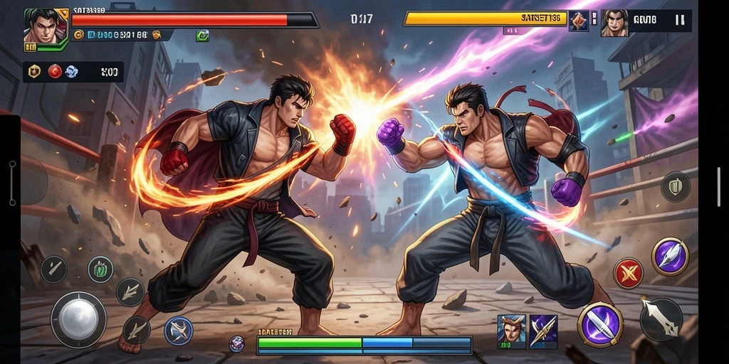 Screenshot utama SATSET138 menunjukkan aksi pertarungan yang mendebarkan.